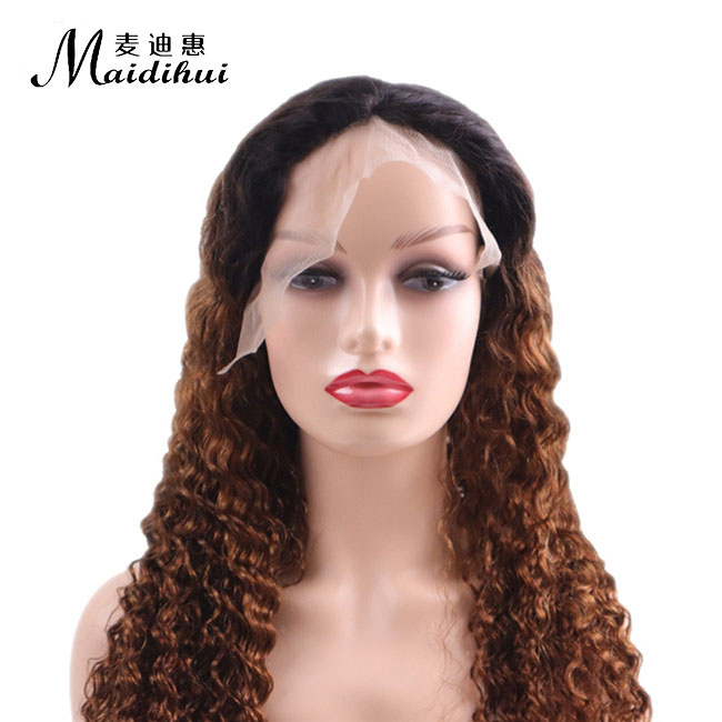 前蕾絲自(zì)然發巴西(xī)假發